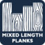 Mixed Length Planks