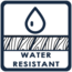 Water Resistant